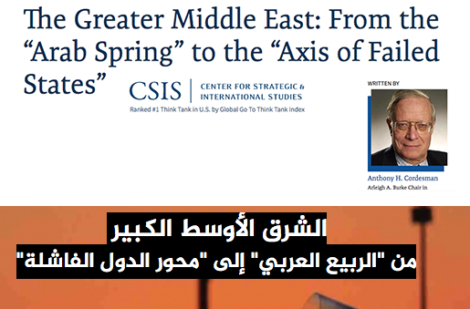 الشرق الأوسط الكبير: من "الربيع العربي" إلى "محور الدول الفاشلة" الجزء الثاني